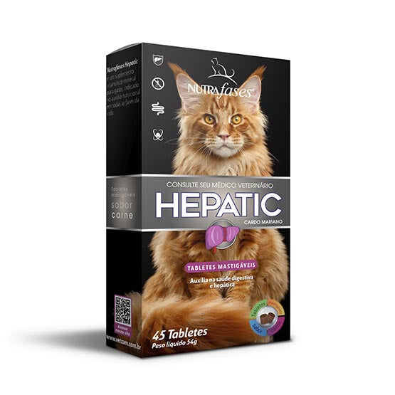 Suplemento Alimentar Nutrafases Hepatic Gatos